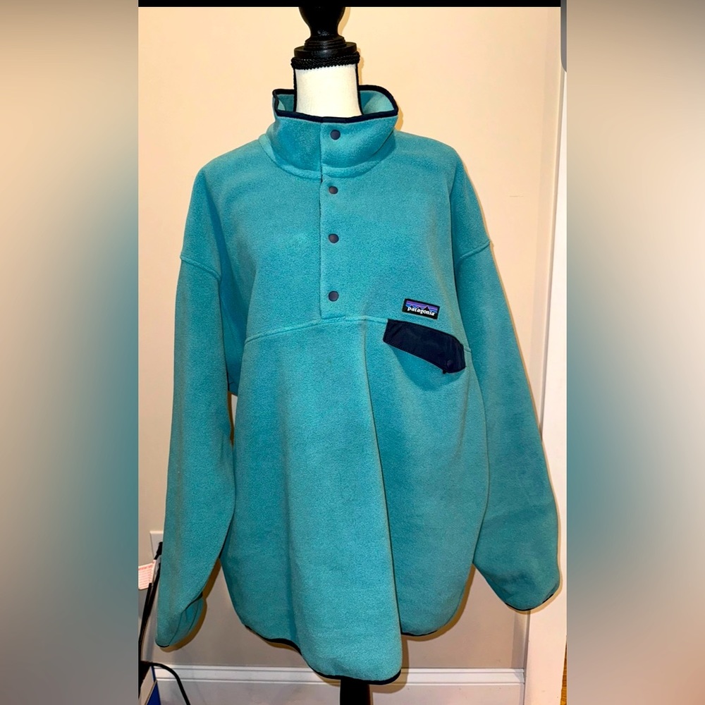 Men’s Patagonia 1/4 botton down pullover